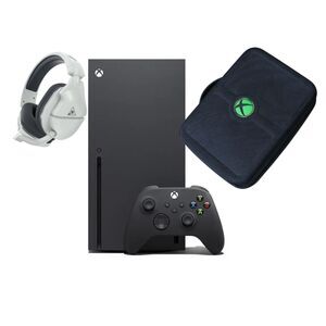 Microsoft Xbox Series X 1TB Console with Wireless Controller, Case, Headset